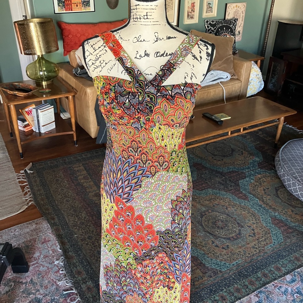 Boho Stretchy Halter Dress